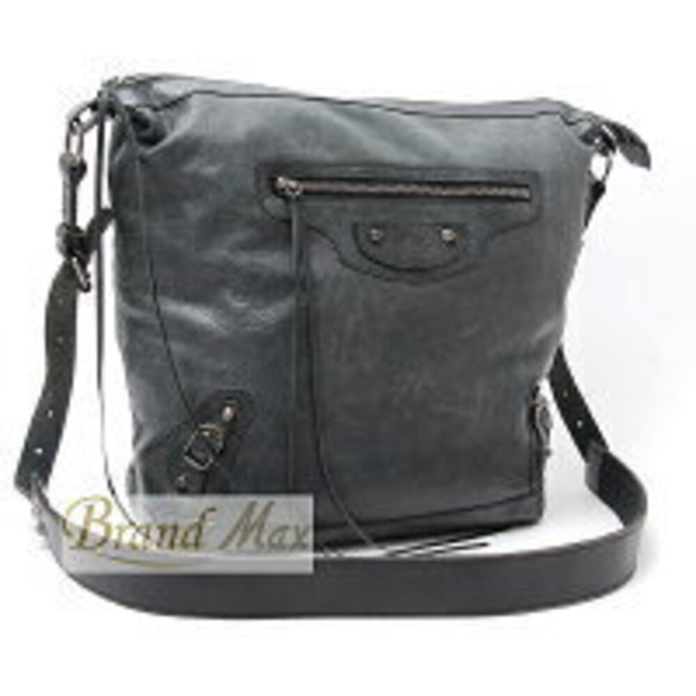 Balenciaga The Day Shoulder Bag Black
